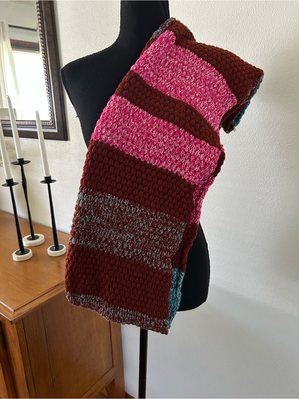 Multi Colored Infinity Scarf